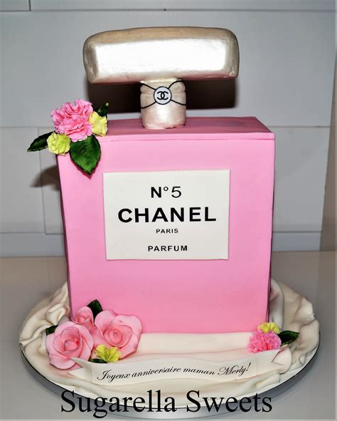 Chanel Perfume Cake Topper 